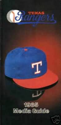 1985 Texas Rangers